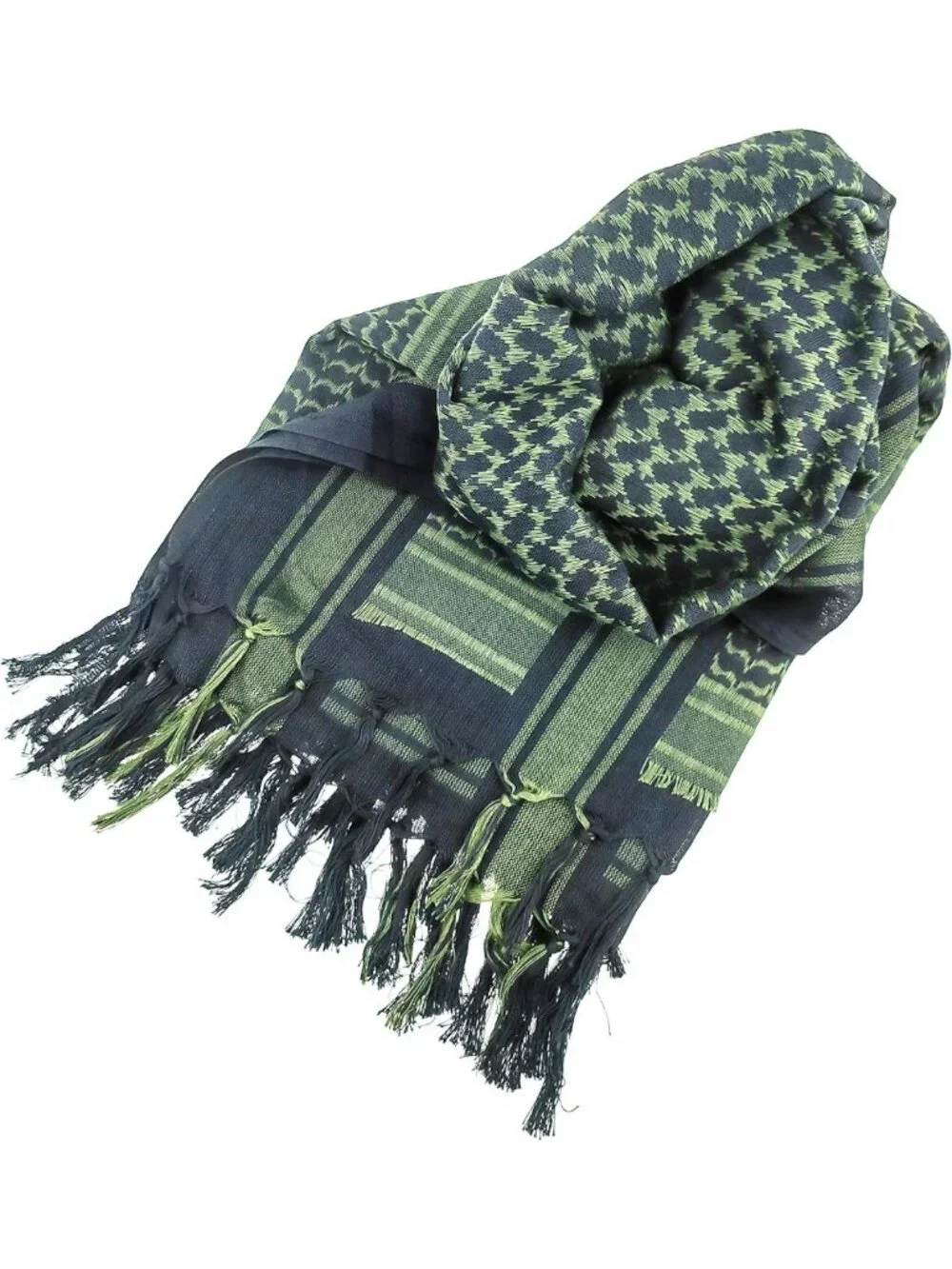 Tactical Desert Scarf - 100% Cotton Shemagh Keffiyeh Wrap for Men & Women